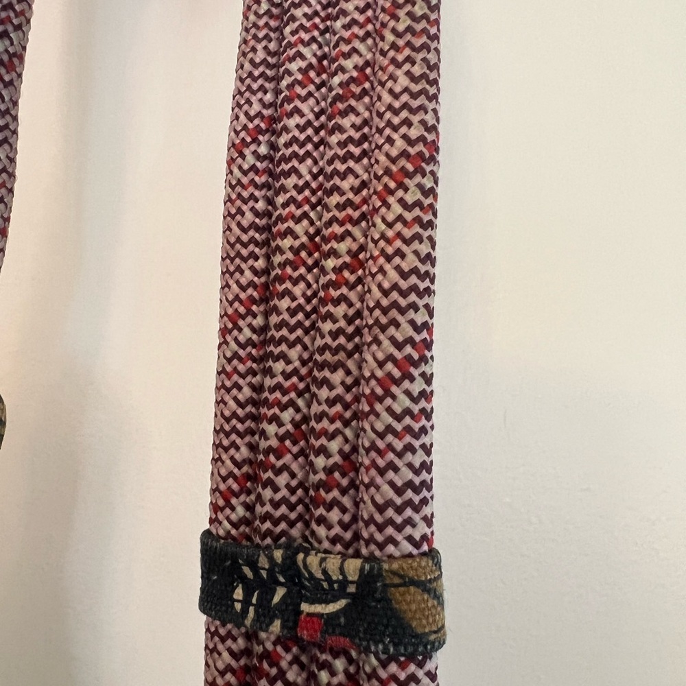 KAVU Women's Floral Sling Bag - Black and Red - Picture 9 of 11